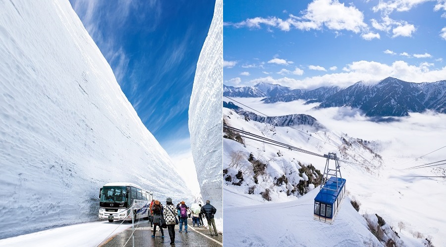 Kết quả hình ảnh cho tateyama kurobe alpine route